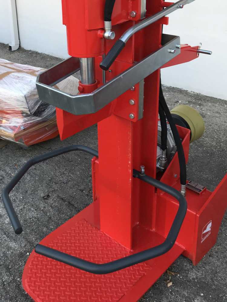 35 T Simatech - Stehender Hydraulik-Holzspalter für Traktor, Kolbenhub 800 – Bild 4