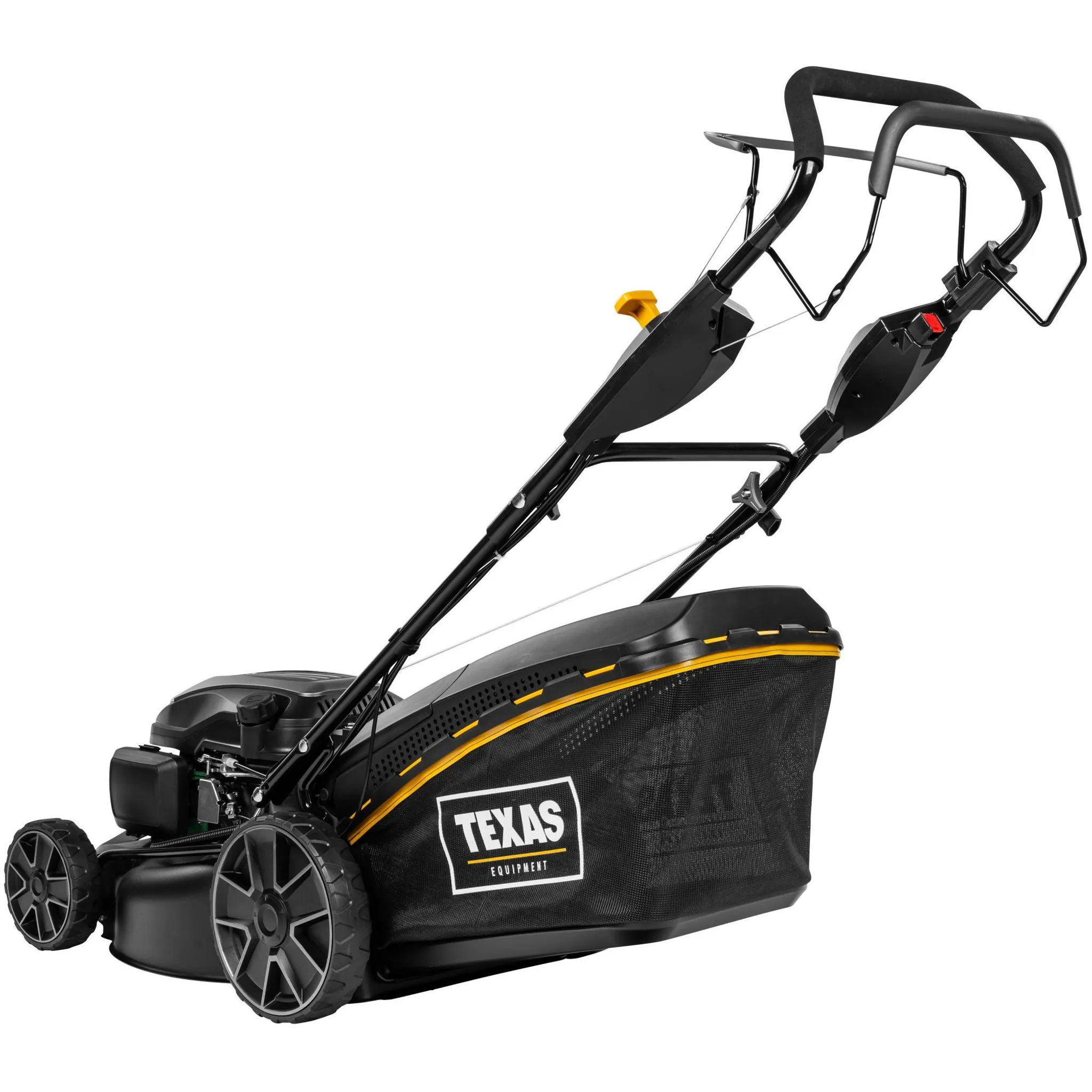 TEXAS Rasenmäher Razor 4651TR/WE (4-Takt Benzinmotor, 46 cm Schnittbreite, 2600 Watt Leistung, Radantrieb, Elektrostart, 65 Liter Fangkorb, Mulchkit) – Bild 4