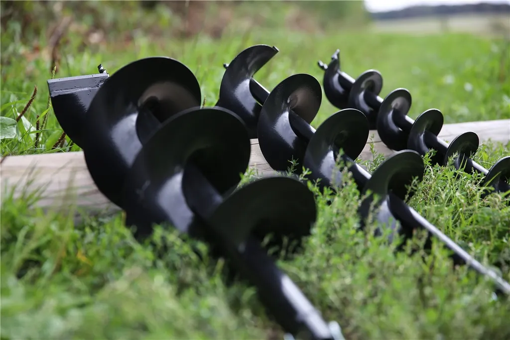 TEXAS Erdbohrer Erdlochbohrer Benzin Pfahlbohrer Erdbohrgerät EA5300 52ccm 1,9PS – Bild 10