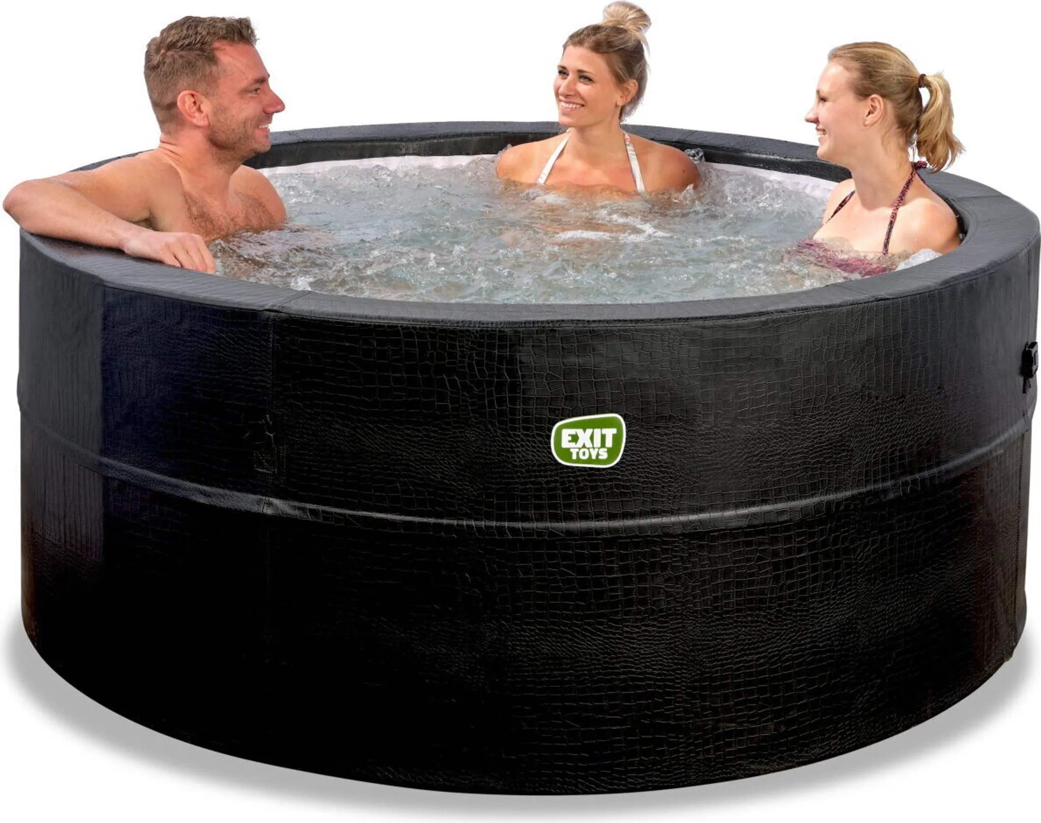 EXIT Leather Premium Whirlpool (4 Personen) - schwarz – Bild 8