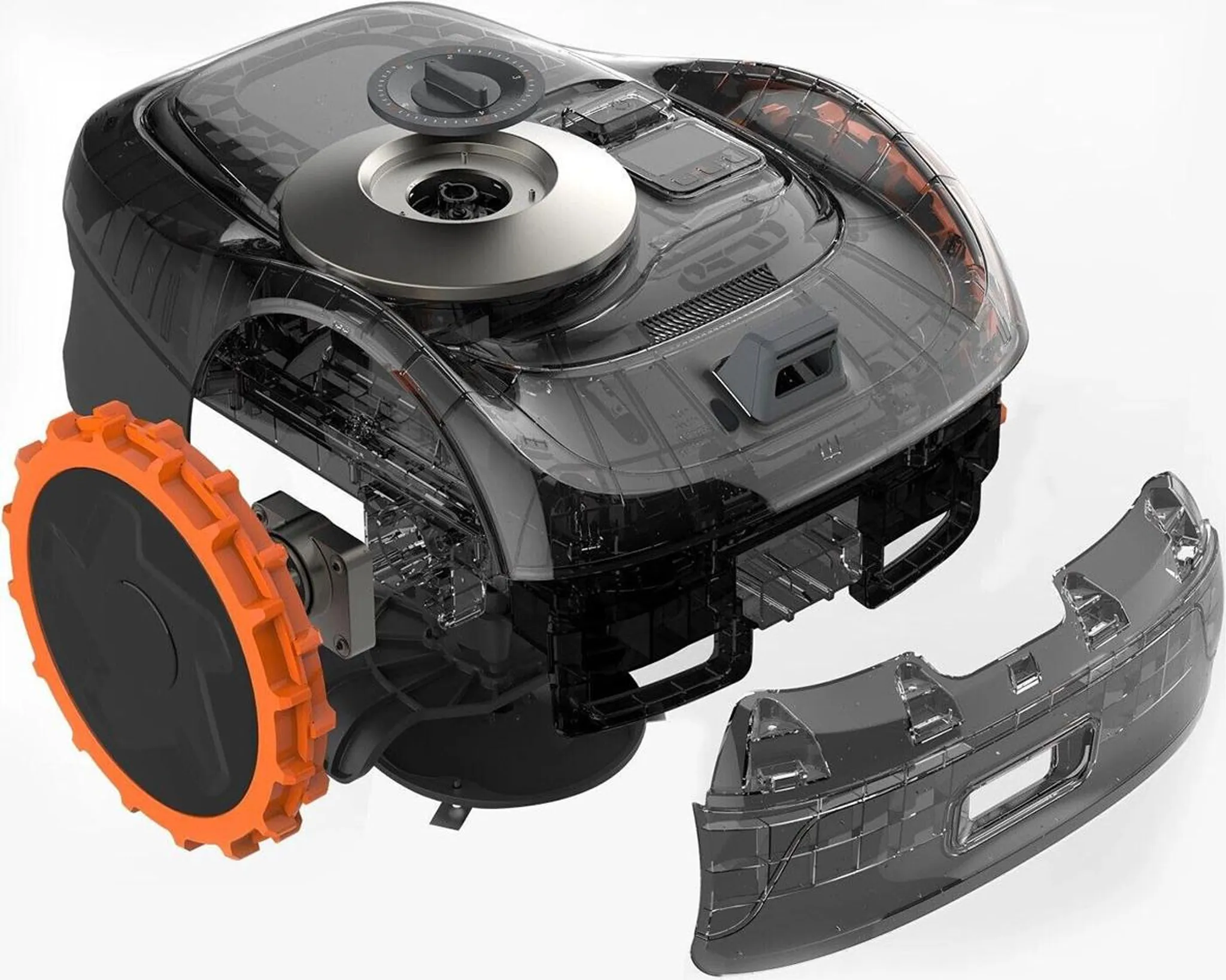 Segway SGW001 Rasenmäher Roboter-Rasenmäher Akku Schwarz, Grau, Orange – Bild 9