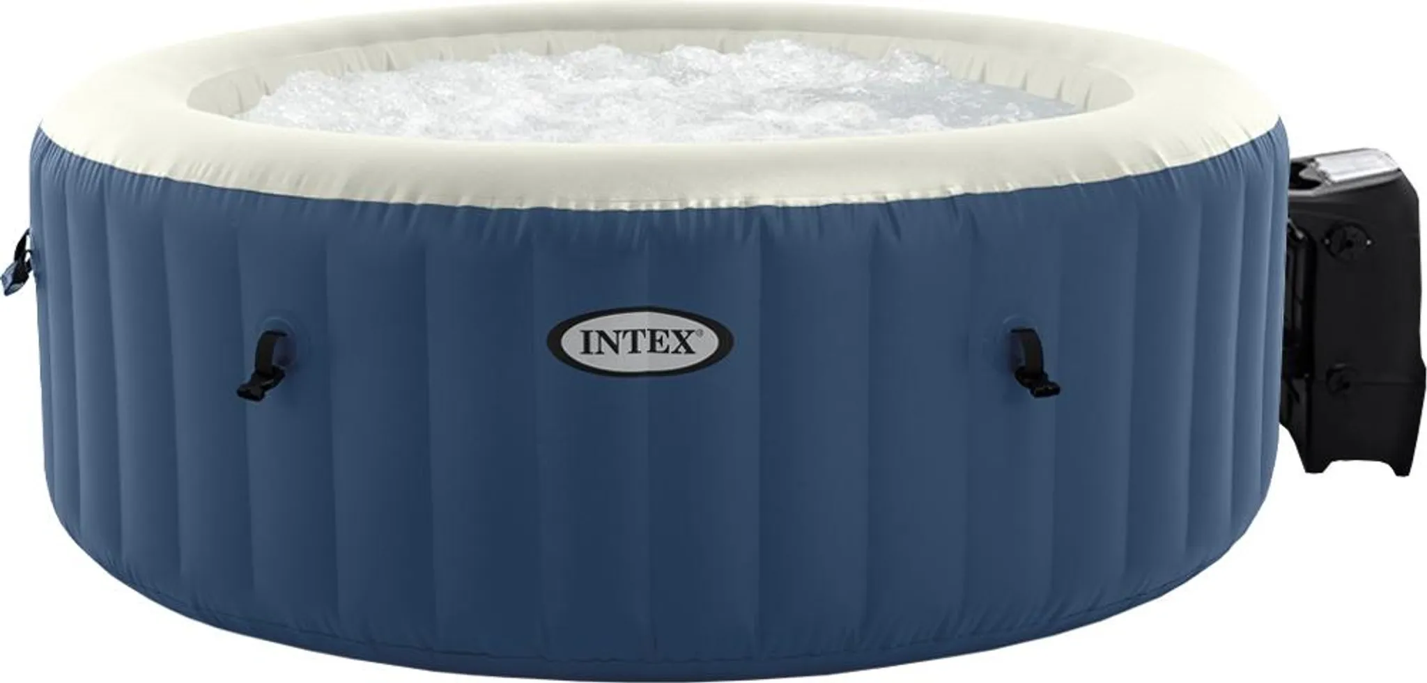 Aufblasbarer Whirlpool Intex Pure Spa - Ø180 x 66cm für 4 Personen - blau