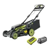 Ryobi RY36LMX51A-160 Akku für bürstenlosen Rasenmäher, 36 V, 51 cm, 40–100 mm, Kit 6,0 Ah