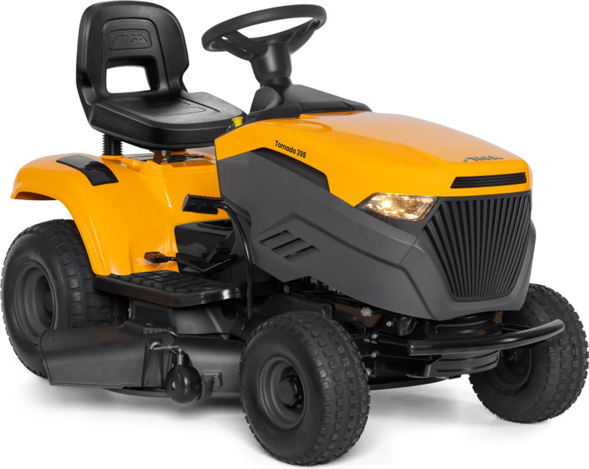 STIGA Rasentraktor Tornado 398, 7,5 kW / 10,2 PS, 432 cm³, 98 cm Schnittbreite, Hydrostatgetriebe