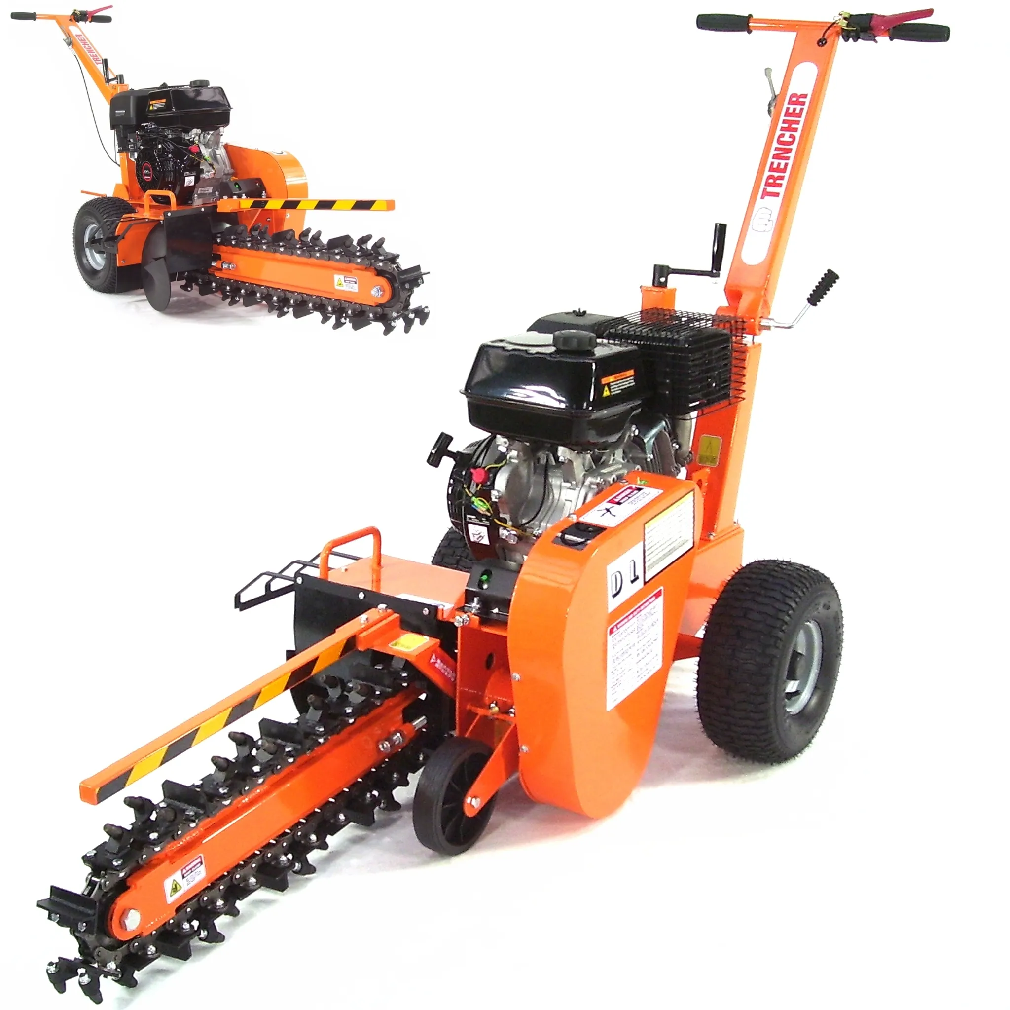 Grabenfräse 1500 Schachtfräse Kanalfräse Kabelfräse Drainagefräse 55749 Erdfräse