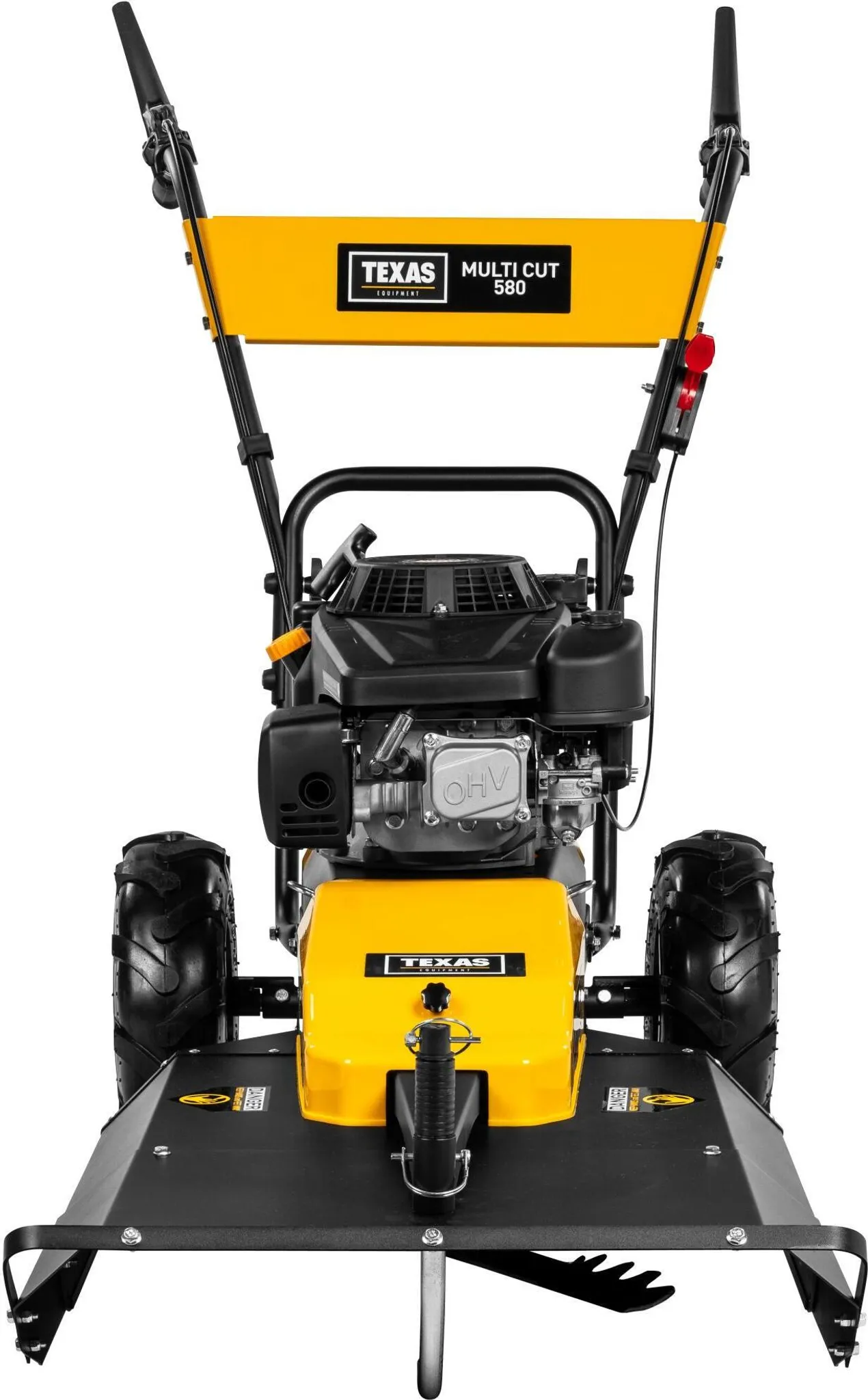 Texas Profi Wiesenmäher Hochgrasmäher Rasenmäher Benzin mit Antrieb Radantrieb Multi Cut 580TG | 224cm³ | 4-Takt | 6,1 PS | 58cm Schnittbreite – Bild 3