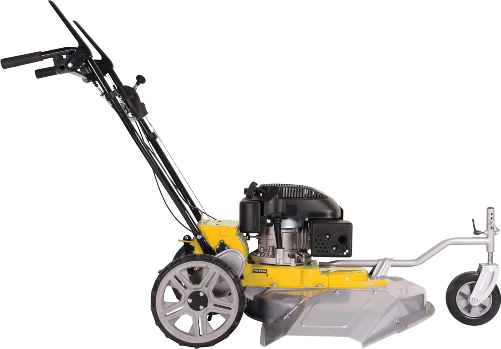 Texas Profi Wiesenmäher Hochgrasmäher Rasenmäher Benzin mit Antrieb Radantrieb Multi Cut 610 | 196cm³ | 4-Takt | 4,9PS | 61cm Schnittbreite – Bild 3