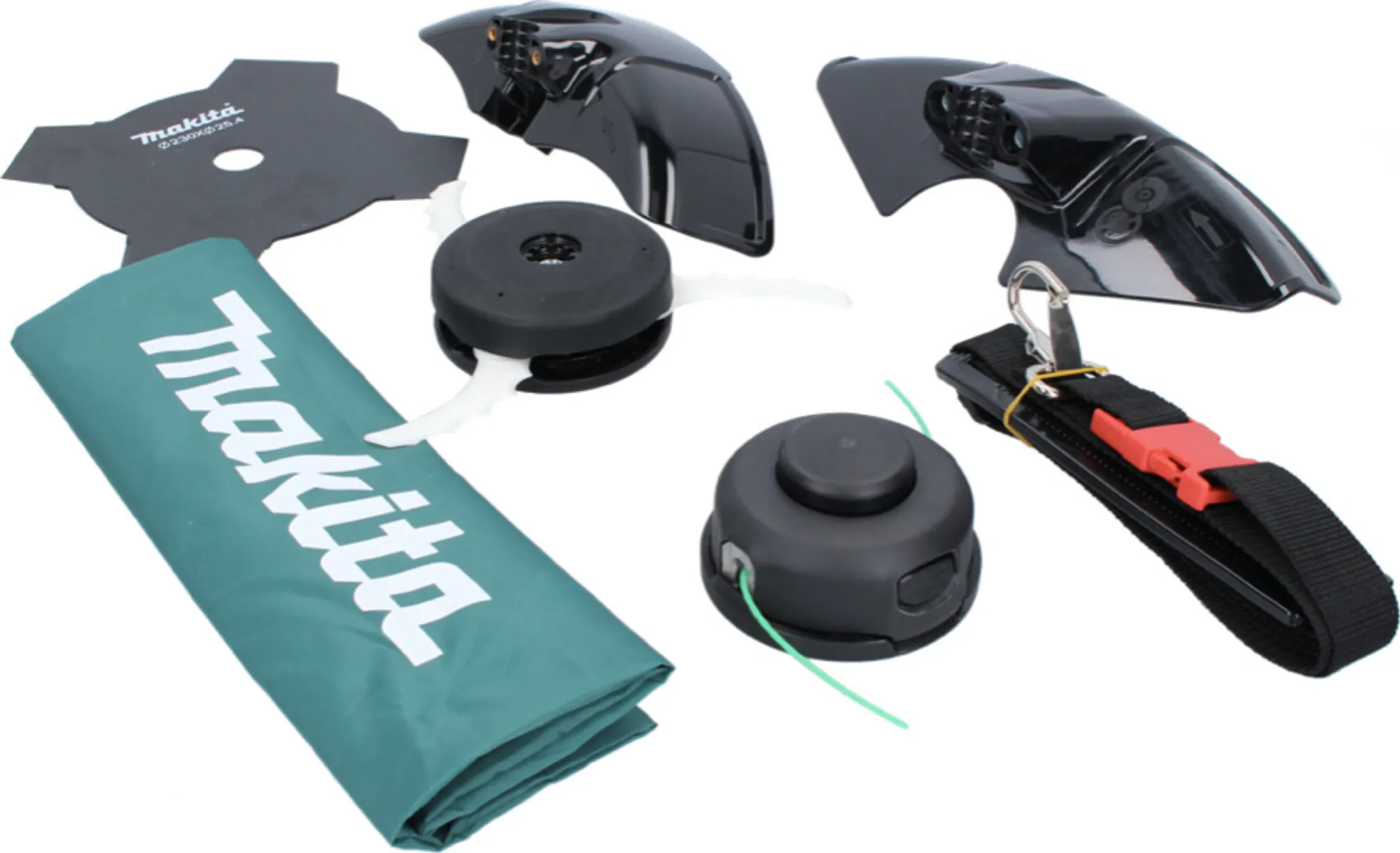 Makita DUR 368 ARF Akku Freischneider 36 V ( 2 x 18 V ) Zweihandgriff Brushless + 2x Akku 3,0 Ah + Ladegerät – Bild 5