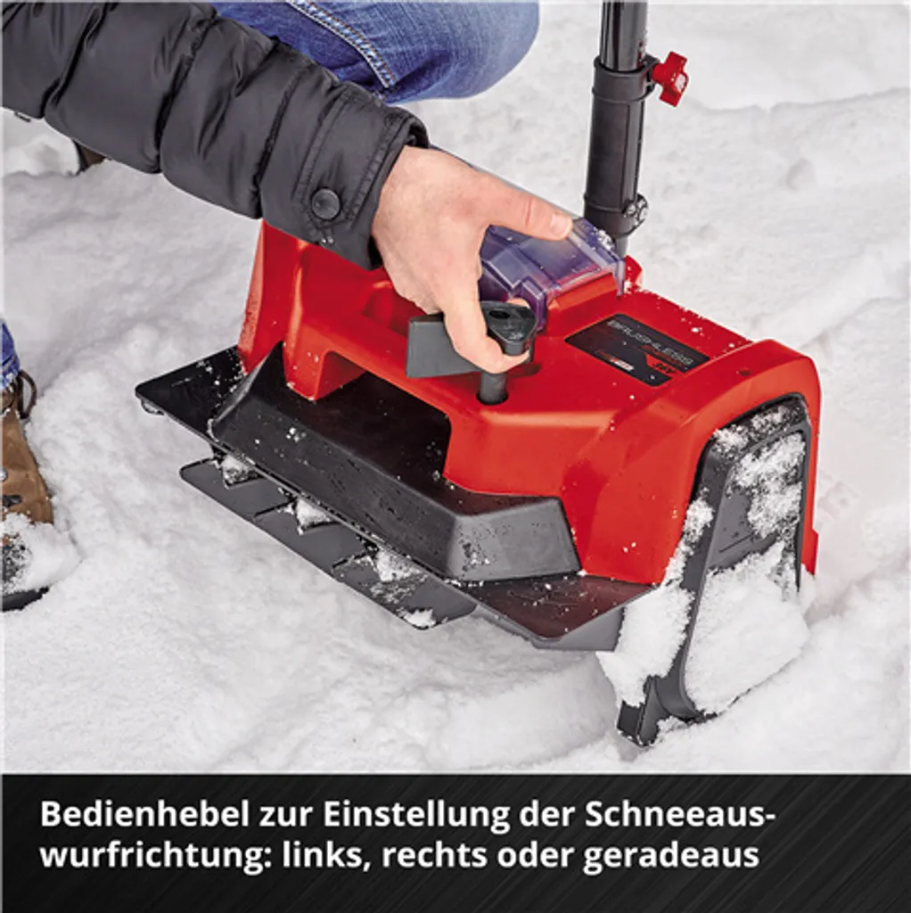 Einhell Power X-Change Akku-Schneefräse GE-ST 36 Li E-Solo – Bild 8