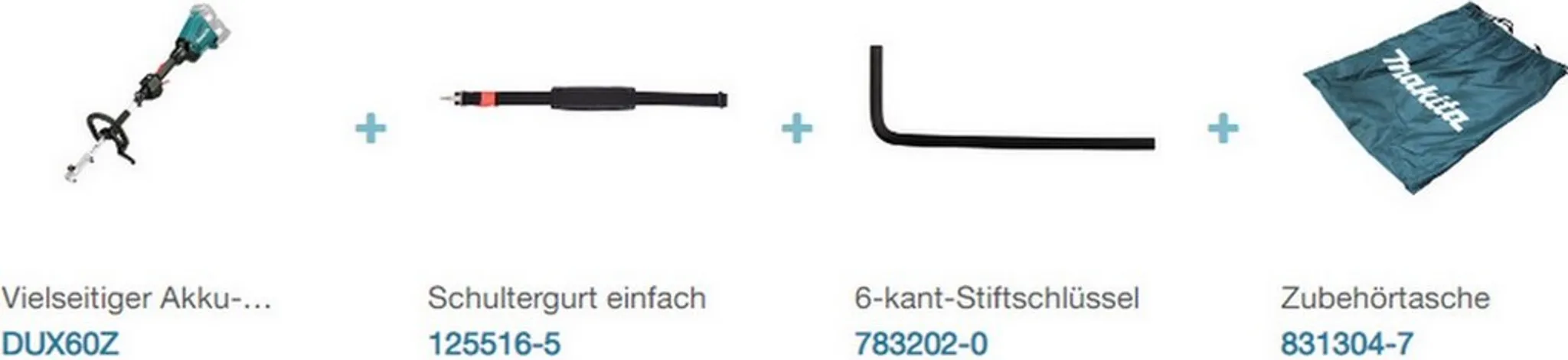 Makita DUX60Z Akku-Garten-Antriebseinheit – Bild 7