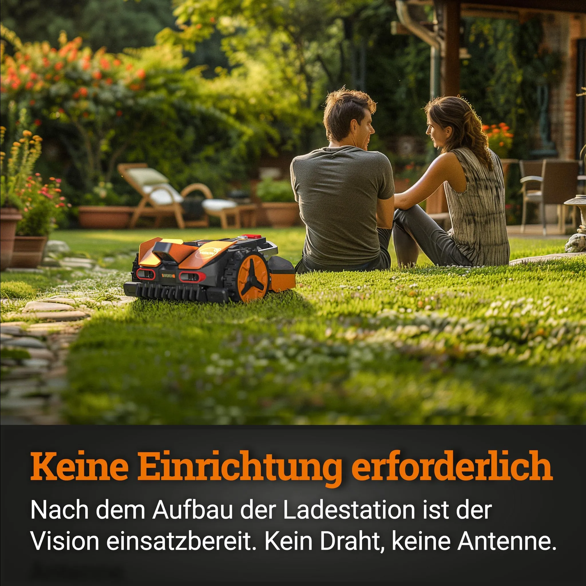 WORX Landroid Vision S250 WR202E: Intelligenter Mähroboter für Gärten bis 250m² – Bild 10