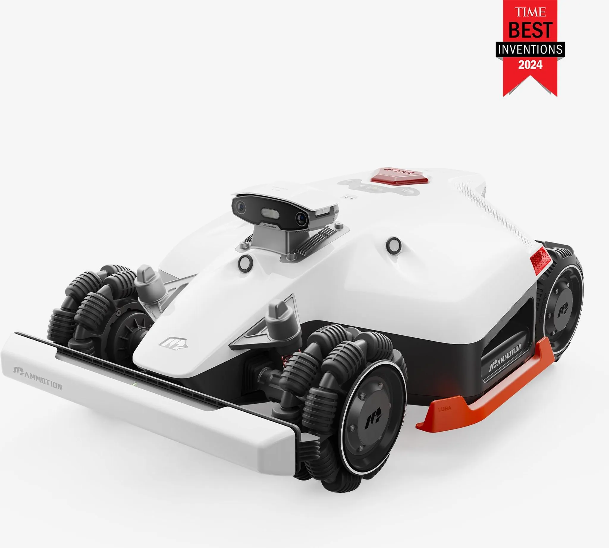 Mähroboter Mammotion LUBA 2 AWD 5000X ohne Begrenzungskabel NetRTK+Vision Auto-Kartierung 80% Steigung Empf 5000m² bis 6000m² mit 4G-Modul RTK-Station – Bild 2