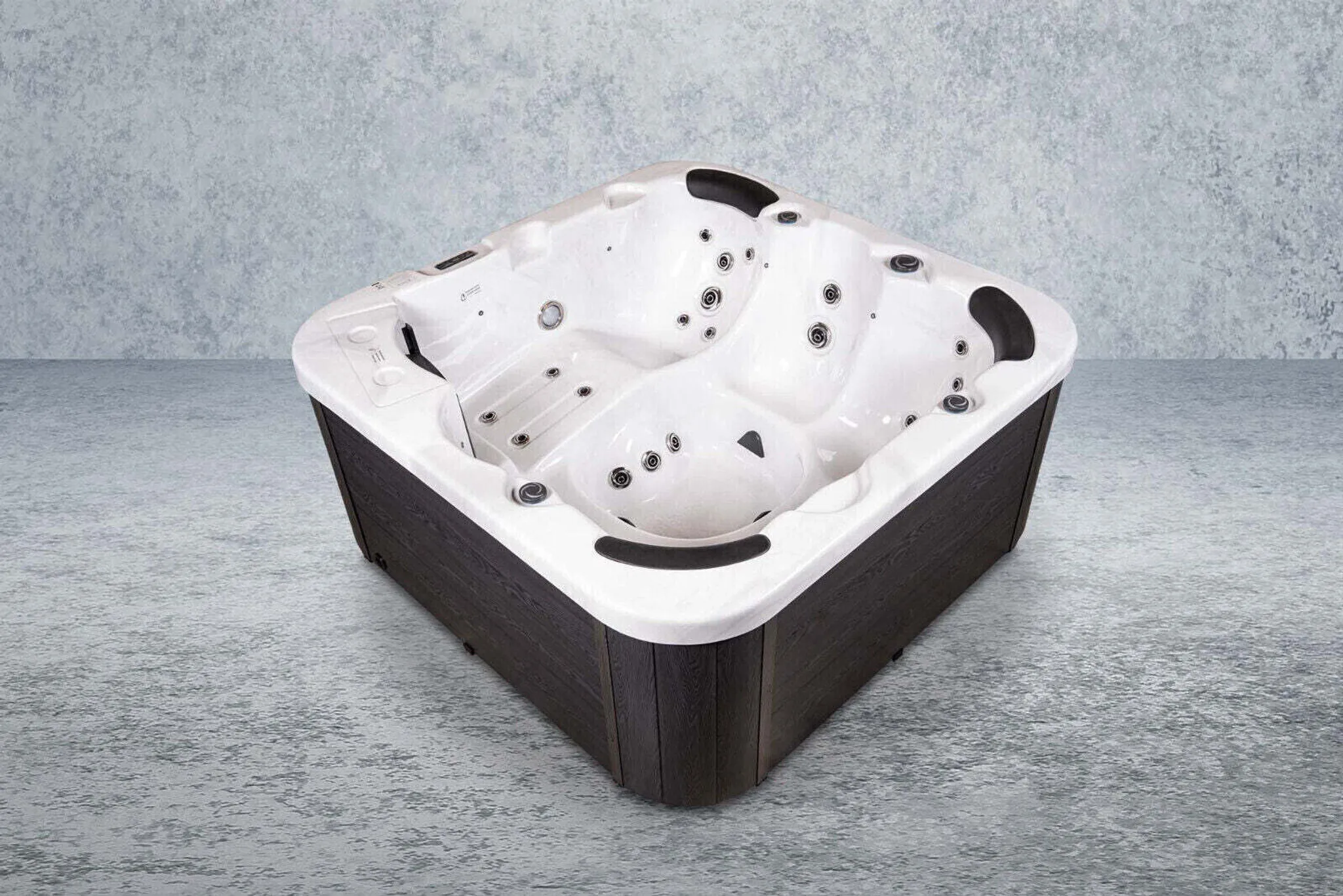 XXL Luxus SPA LED Whirlpool SET 200x200 Outdoor+Indoor Pool+Ozon+Vollausstattung+Thermoabdeckung bis zu 6 Pers. Modell 2025 – Bild 4