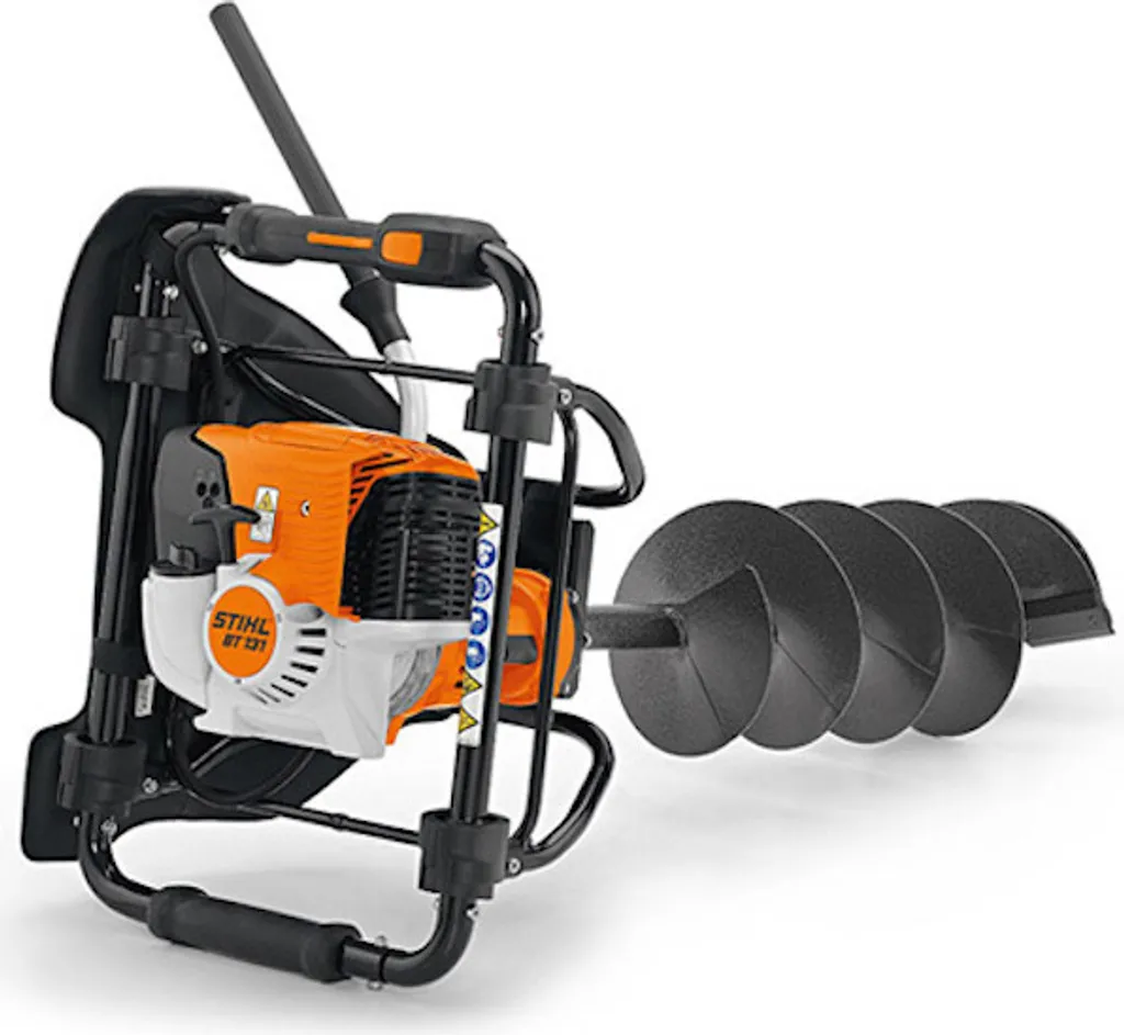 STIHL Erdbohrgerät BT 131 Bohrgerät Erdbohrer Pfahlbohrer BT131 ohne Bohrspitzen – Bild 3