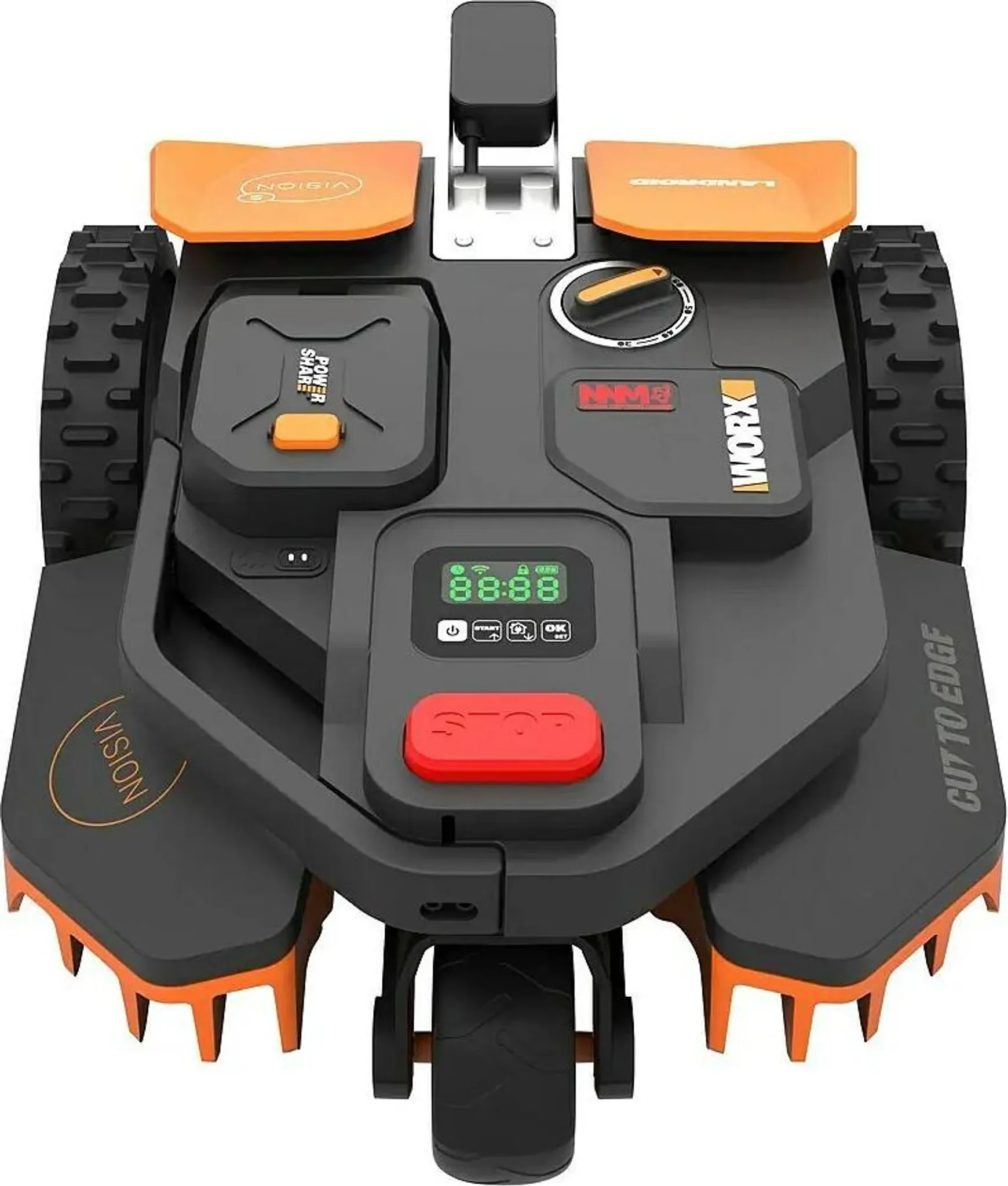 WORX Landroid Vision S250 WR202E: Intelligenter Mähroboter für Gärten bis 250m² – Bild 4