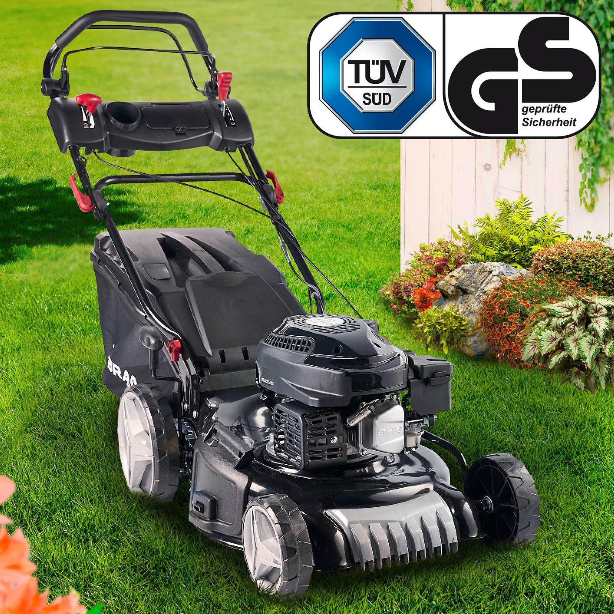 BRAST Benzin Rasenmäher 18170 SPEED