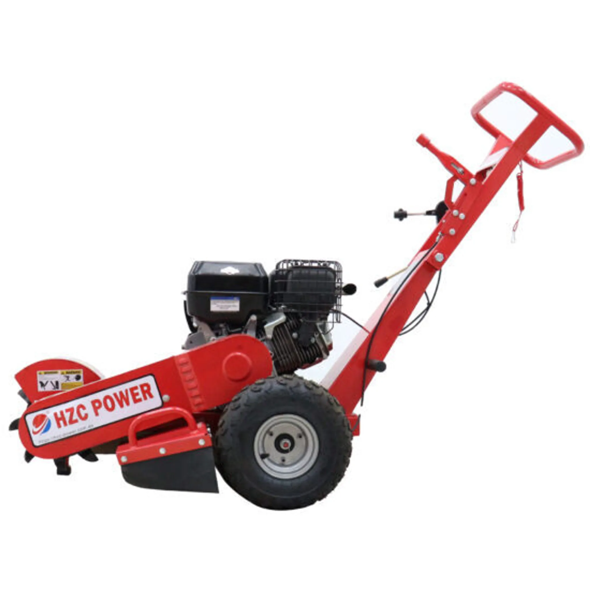 Stubbenfräse/ Baumstumpffräse/ Wurzelfräse mit Benzinmotor (13,5 PS) (BF100) – Bild 4