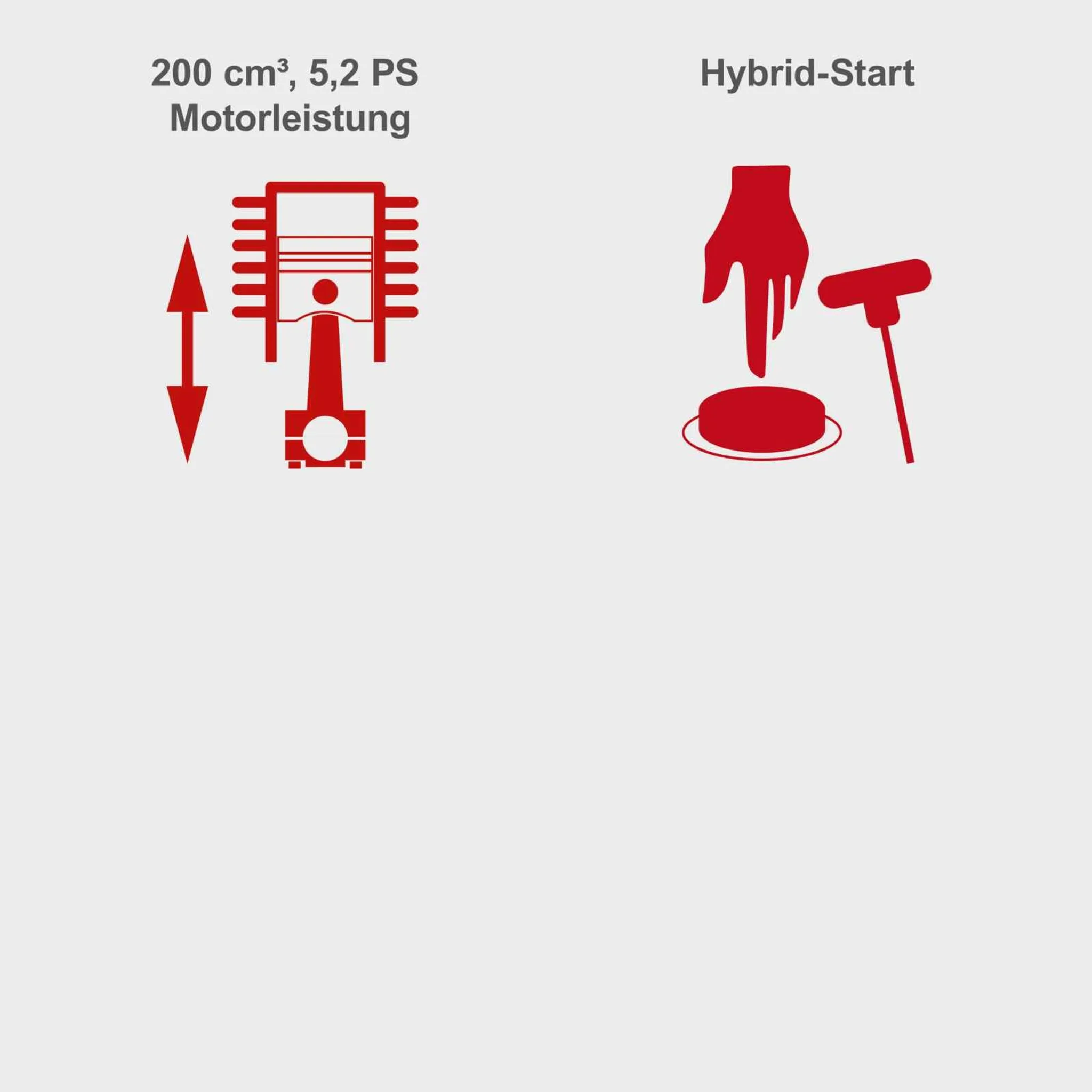 Scheppach Benzin Rasenmäher MS200-51E mit Radantrieb & E-Start | 51 cm Schnittbreite | 5,2 PS | 65 L Korb | 7 Stufen Höhenverstellung | inkl. Motoröl – Bild 7