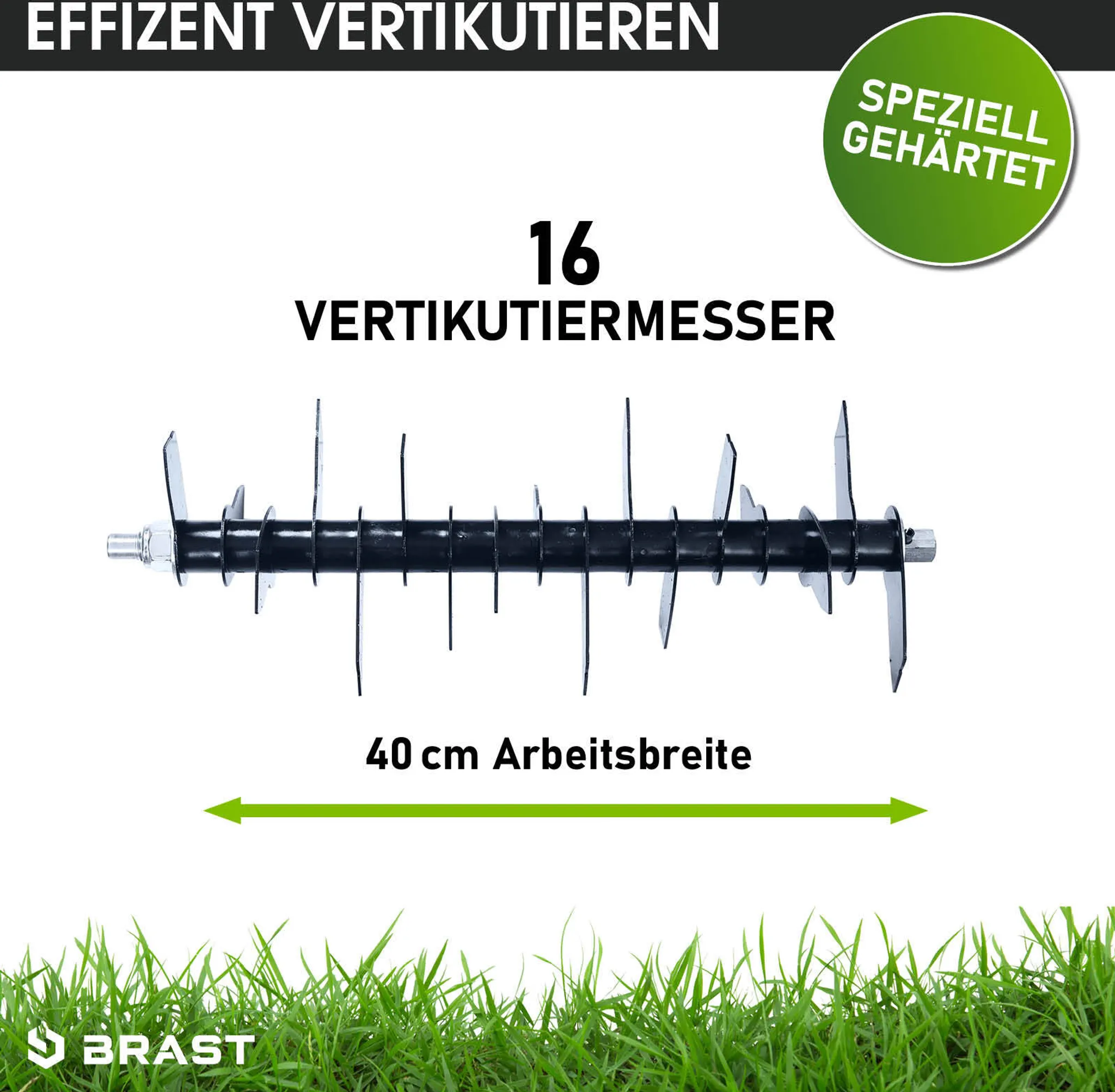 BRAST Benzin Vertikutierer 40212s – Bild 8