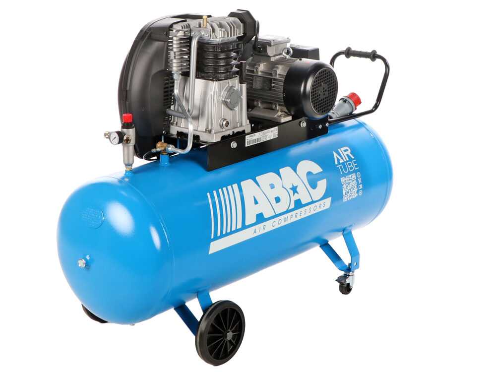 ABAC EXP A39B 200 CT3 – Drehstrombetriebener Elektroluftkompressor mit Riemenantrieb – 3-PS-Motor – 200 Liter – Bild 4