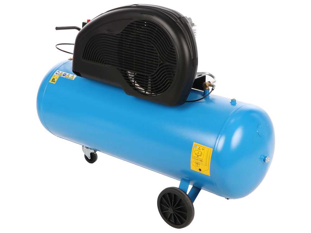 ABAC EXT A29B 200 CM3 - Einphasiger elektrischer Luftkompressor mit Riemenantrieb - Motor 3 PS - 200 Liter – Bild 3