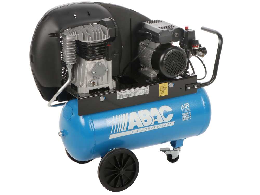 ABAC EXT A29B 50 CM2 - Einphasiger elektrischer Luftkompressor mit Riemenantrieb - Motor 2 PS - 50 lt – Bild 3