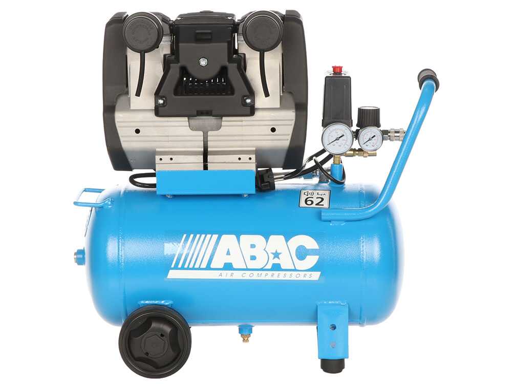ABAC POLE POSITION QUIETE OS20 - Elektrischer Einphasen-Luftkompressor, leise - Öl-frei - Motor 2 PS - 24 lt – Bild 3