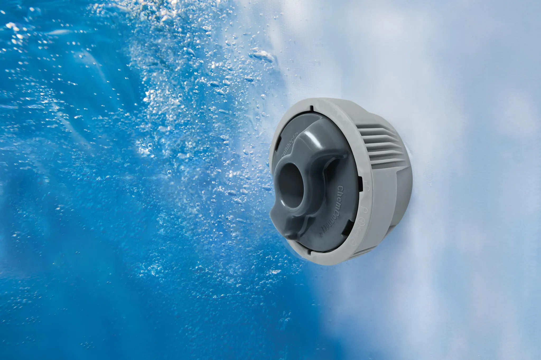 Bestway® LAY-Z-SPA® Energiespar-Whirlpool Hawaii AirJet™ mit App-Steuerung + integrierter UltraFit™ -Pumpeneinheit, für 6 Personen Ø 196 x 71 cm, Terrakotta – Bild 3