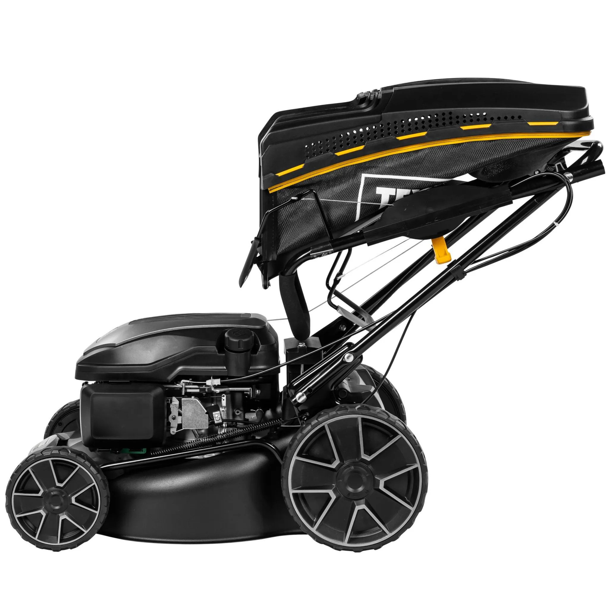 TEXAS Rasenmäher Razor 4651TR/WE (4-Takt Benzinmotor, 46 cm Schnittbreite, 2600 Watt Leistung, Radantrieb, Elektrostart, 65 Liter Fangkorb, Mulchkit) – Bild 5