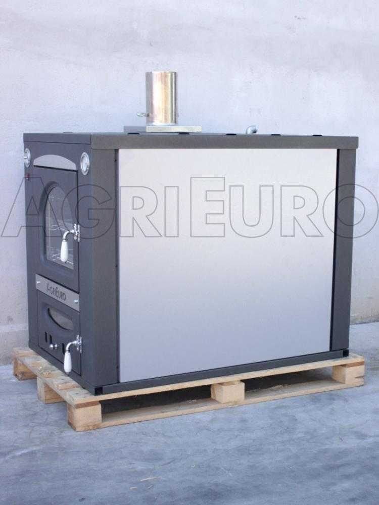 AgriEuro Medius Plus 100 Inc - Einbau-Holzbackofen - Umluftbackofen – Bild 2