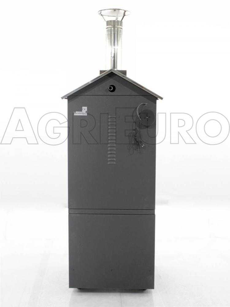 AgriEuro Minimus 50 EXT - Holzbackofen für draußen - mit Lüftungssystem – Bild 3