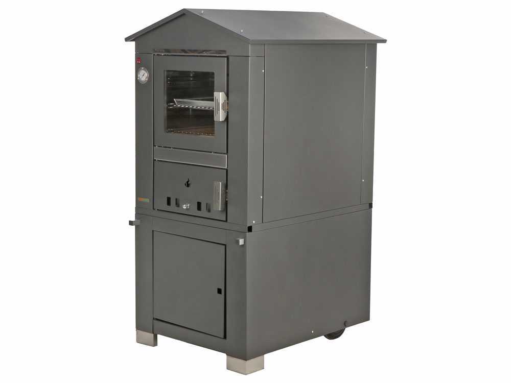 AgriEuro Premium Line Domizio 80 - Holzbackofen - 45x80 cm – Bild 4