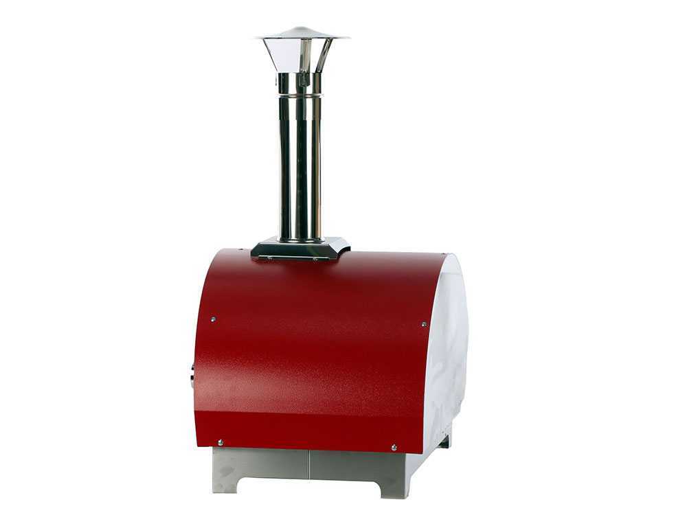 AgriEuro Quattro Stagioni - Pizza Holzbackofen für den Außenbereich - 1 Pizza – Bild 4