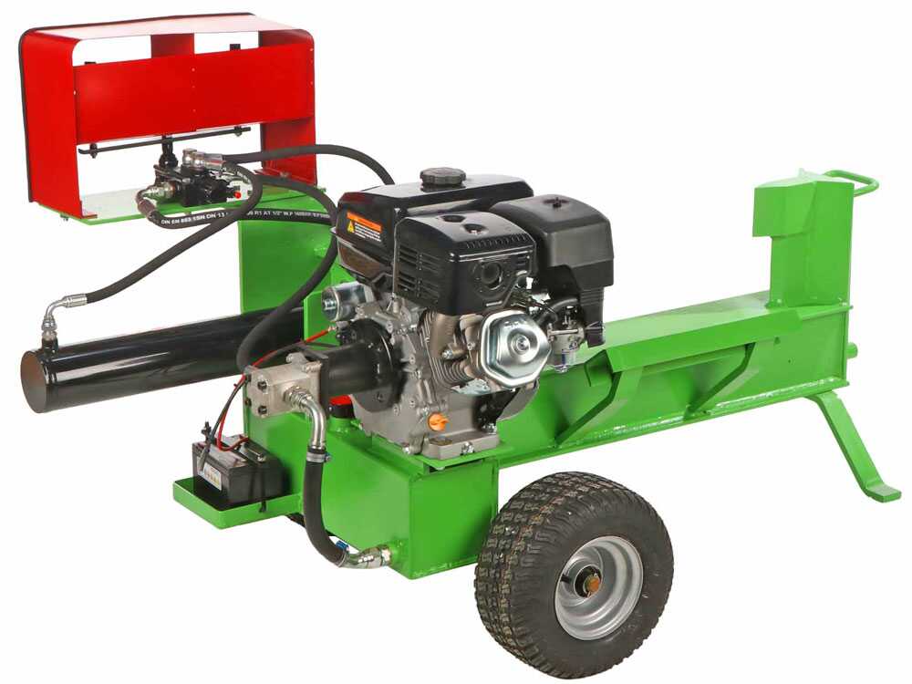 AgriEuro T-20 - Holzspalter mit Verbrennungsmotor - liegend – Bild 3