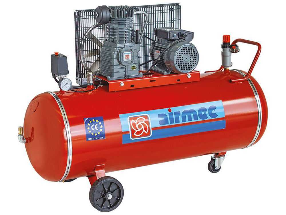 Airmec CR 203 - Luftkompressor mit Elektromotor 400V - Tank 200 l