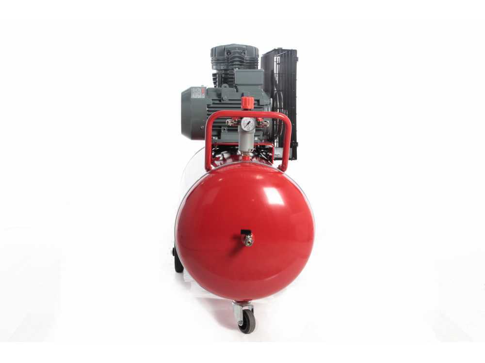 Airmec CR 204 K18+C TP - Kompressor mit Riemenantrieb - 400V Elektromotor - Tank 200 lt – Bild 3