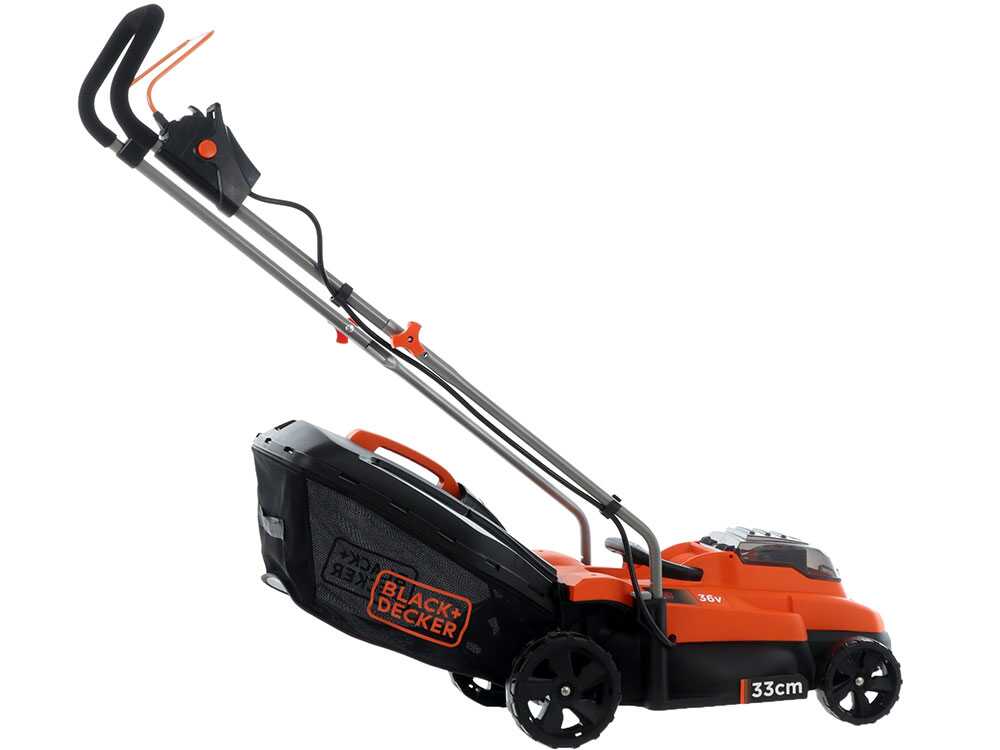 Akku Rasenmäher Black & Decker BCMW3336L2-QW - 36V 2.5Ah – Bild 3