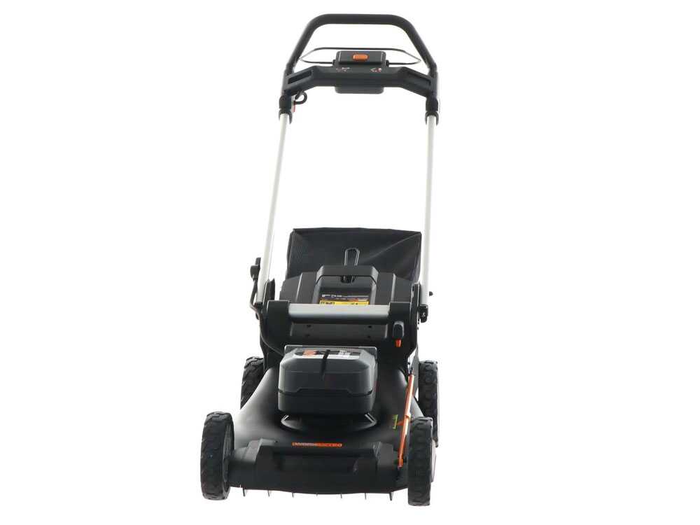 Akku Rasenmäher WORX NITRO WG748E - 2x20V/4Ah - Schnittbreite 46 cm – Bild 3