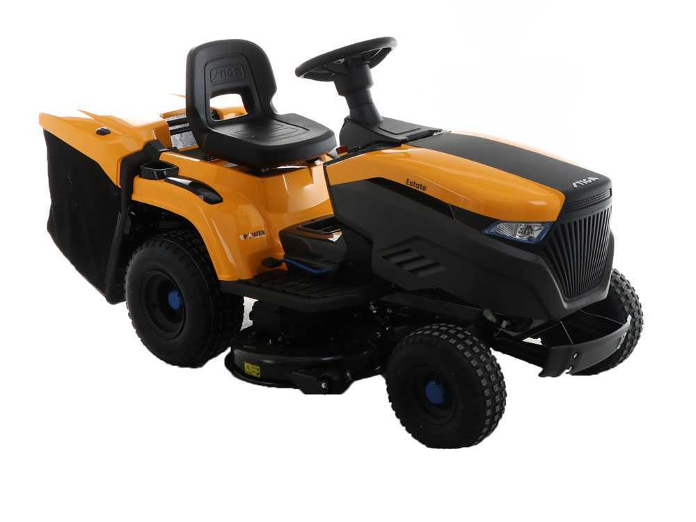 Akku-Rasentraktor Stiga Estate 798e - Stiga Elektromotor - Fangkorb – Bild 3