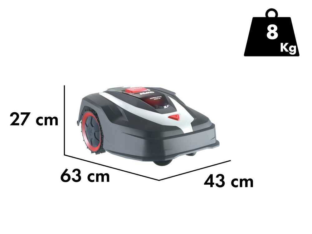 AL-KO Robolinho 350 W Easy - Mähroboter - mit Begrenzungskabel