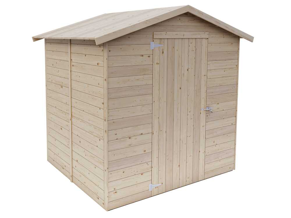 Alce Stefy 200x167 - Holz-Gerätehaus - 200x167x214 cm – Bild 4