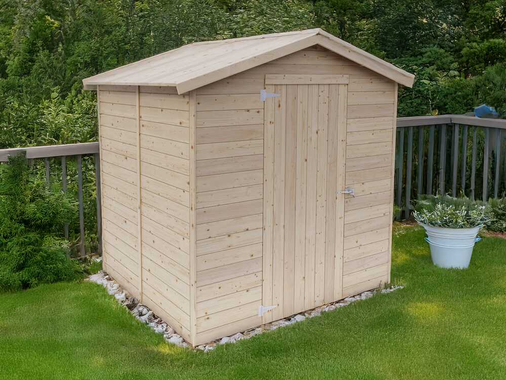 Alce Stefy 200x167 - Holz-Gerätehaus -  200x167x214 cm