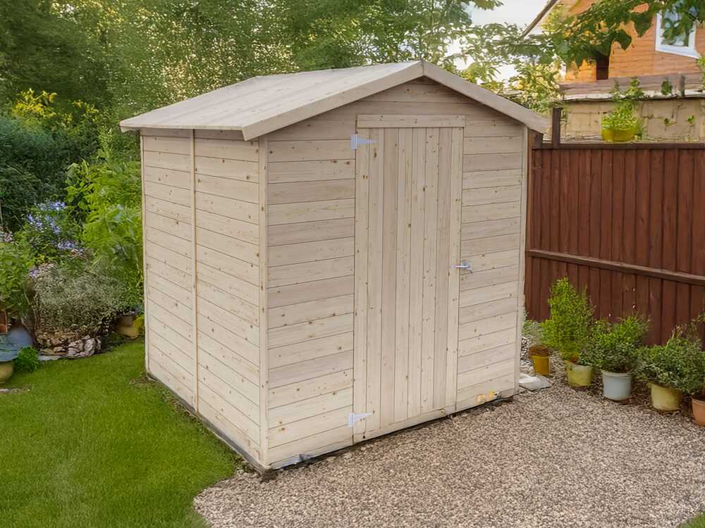 Alce Stefy 200x207 – Gerätehaus aus Holz – 200x207x214 cm