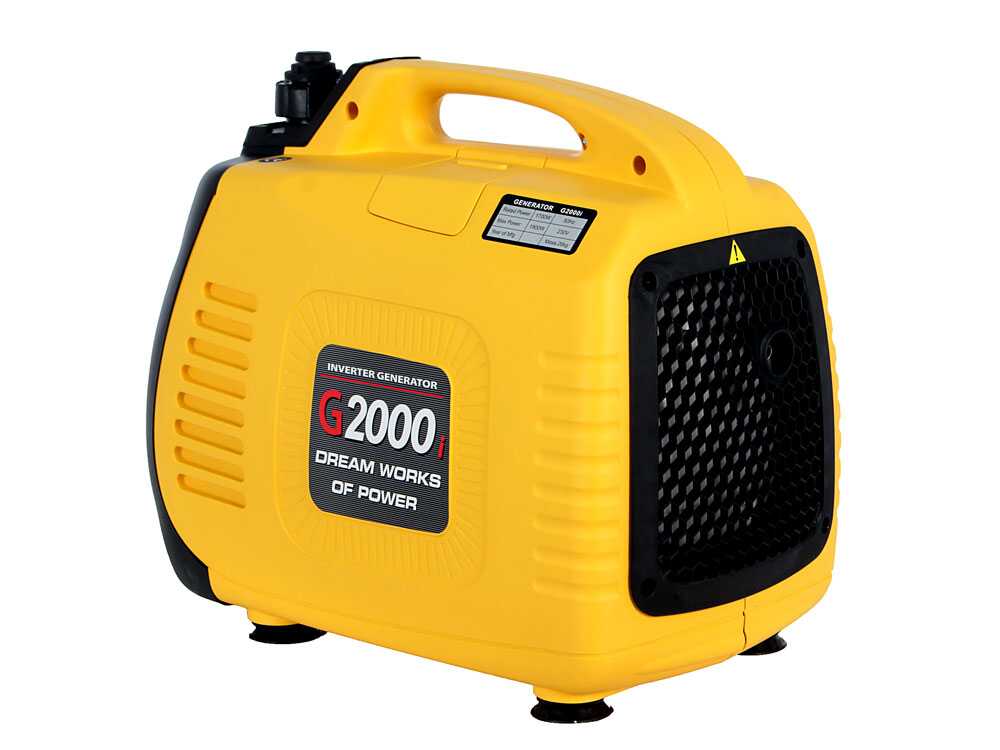 AMA G2000i - Leiser tragbarer Inverter-Stromerzeuger 1.9 kW - Dauerleistung 1.7 kW - 230V – Bild 4