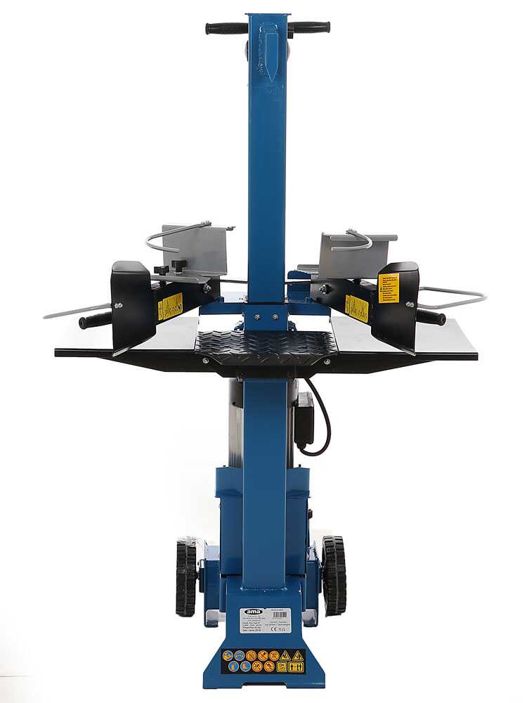 AMA TORO - Elektrischer stehender Holzspalter mit einphasigem Motor 3000W - 6 t – Bild 3