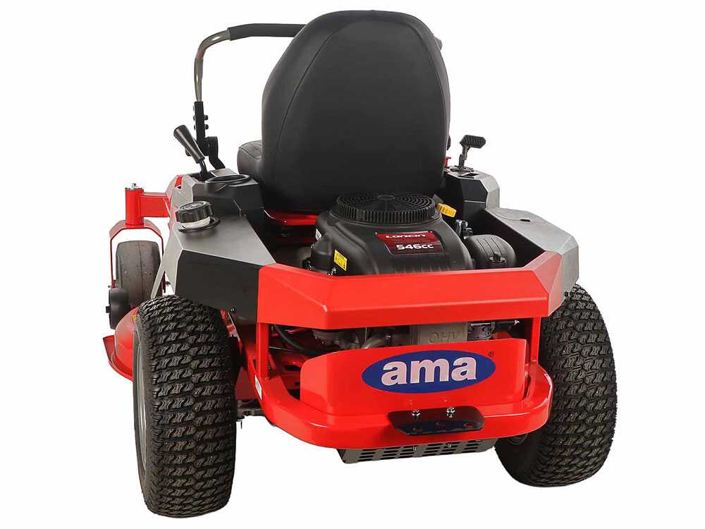 Ama Z TURN ZTR107H – Professioneller Nullwendekreis-Aufsitzmäher – Seitenauswurf – Motor 546 cc – Bild 3