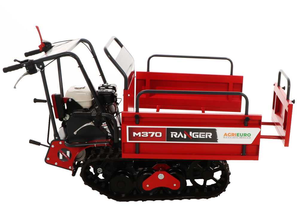 Auziehbarer Raupendumper Ranger M370-E - Honda Motor GX160 – Bild 4