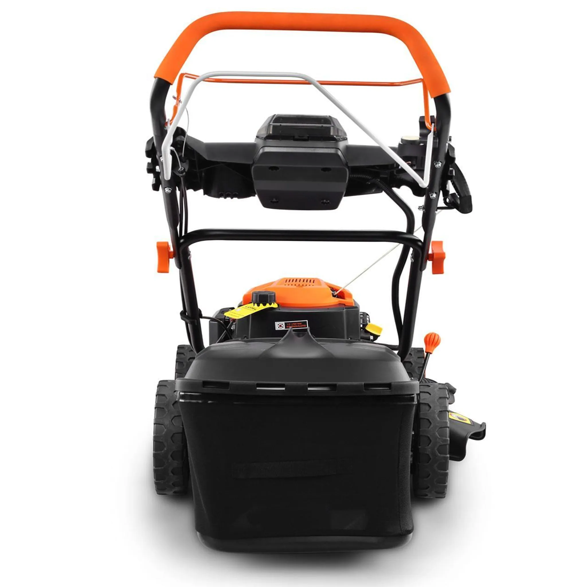 FUXTEC Benzin Rasenmäher RM5196eS - 196ccm | 51cm | E-Start| 6PS | Heckauswurf | 60L | E-Start | 40Kg | Mulchfunktion | 4-takt | 800ml – Bild 9