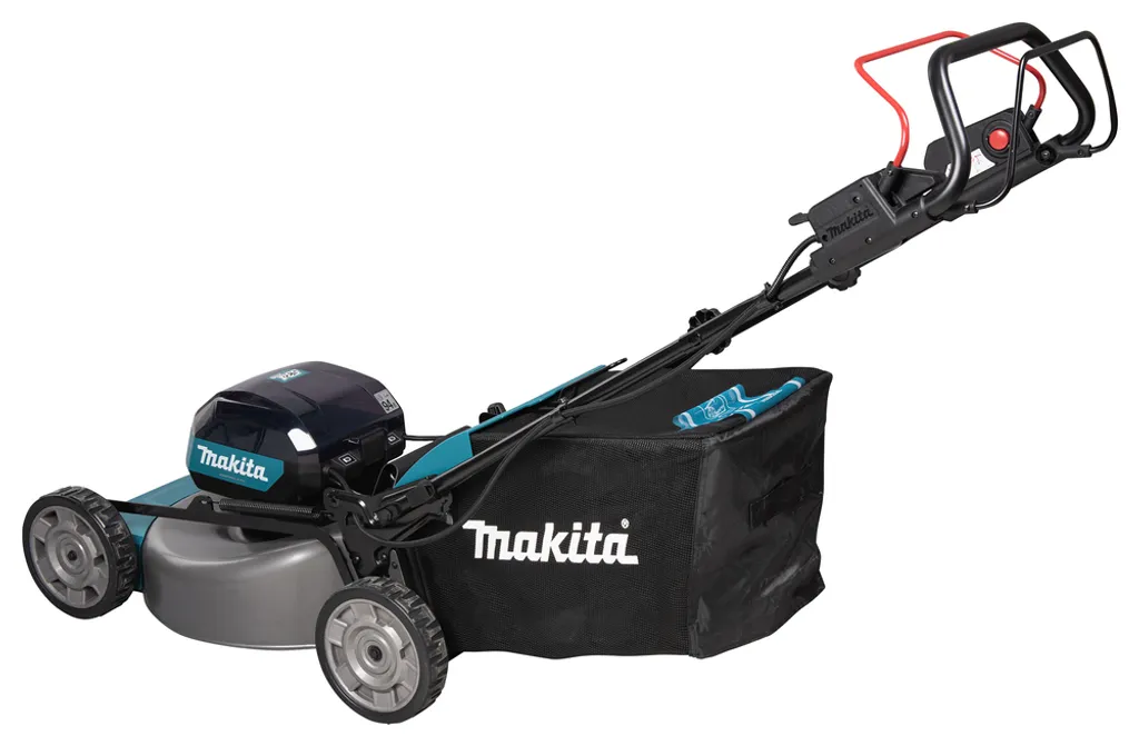 Makita Akku-Rasenmäher, 40 V max., 53 cm, 70 l, 1.900 W, inkl. Akku + Doppel-Schnellladeger. – Bild 6