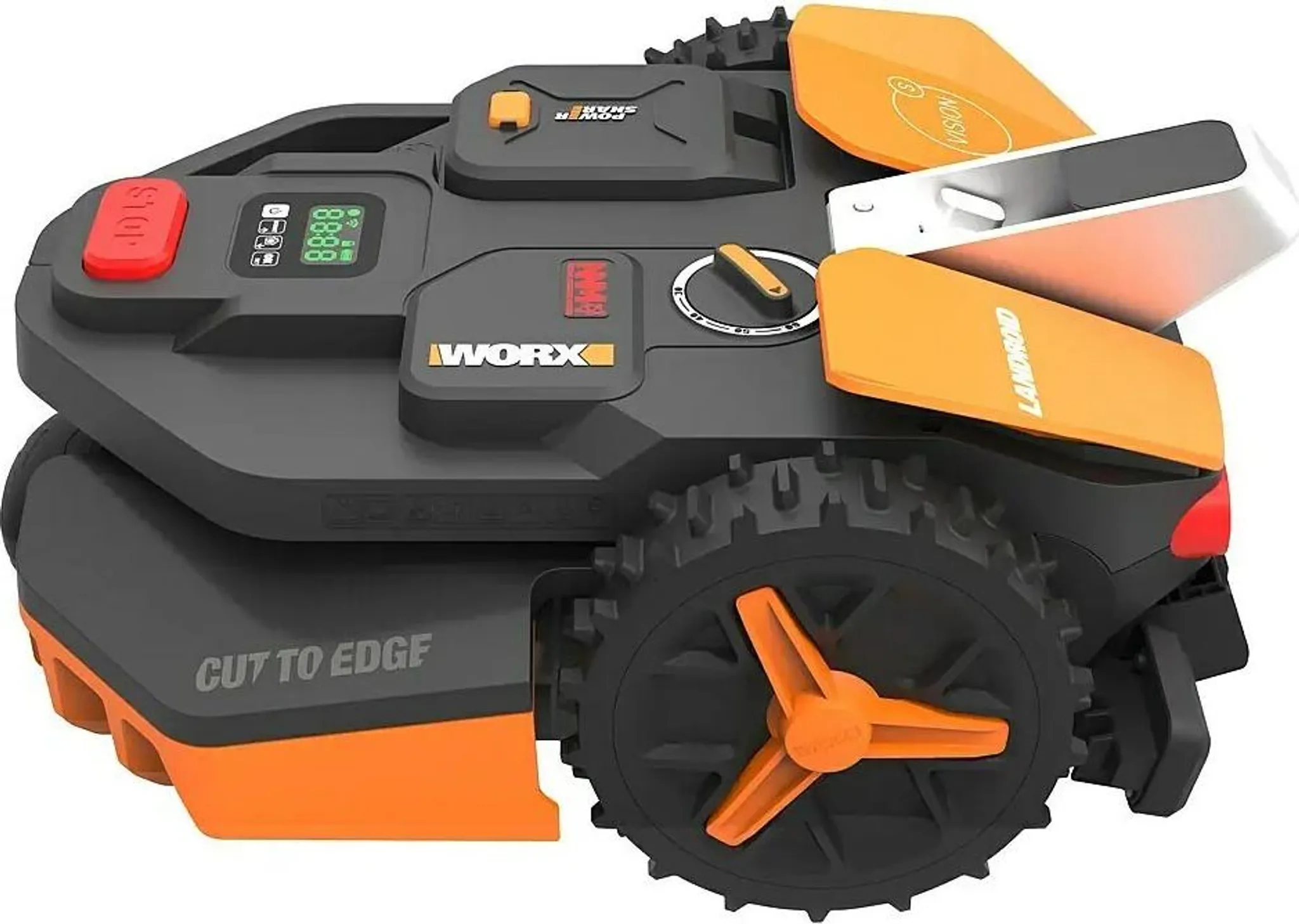 WORX Landroid Vision S250 WR202E: Intelligenter Mähroboter für Gärten bis 250m²